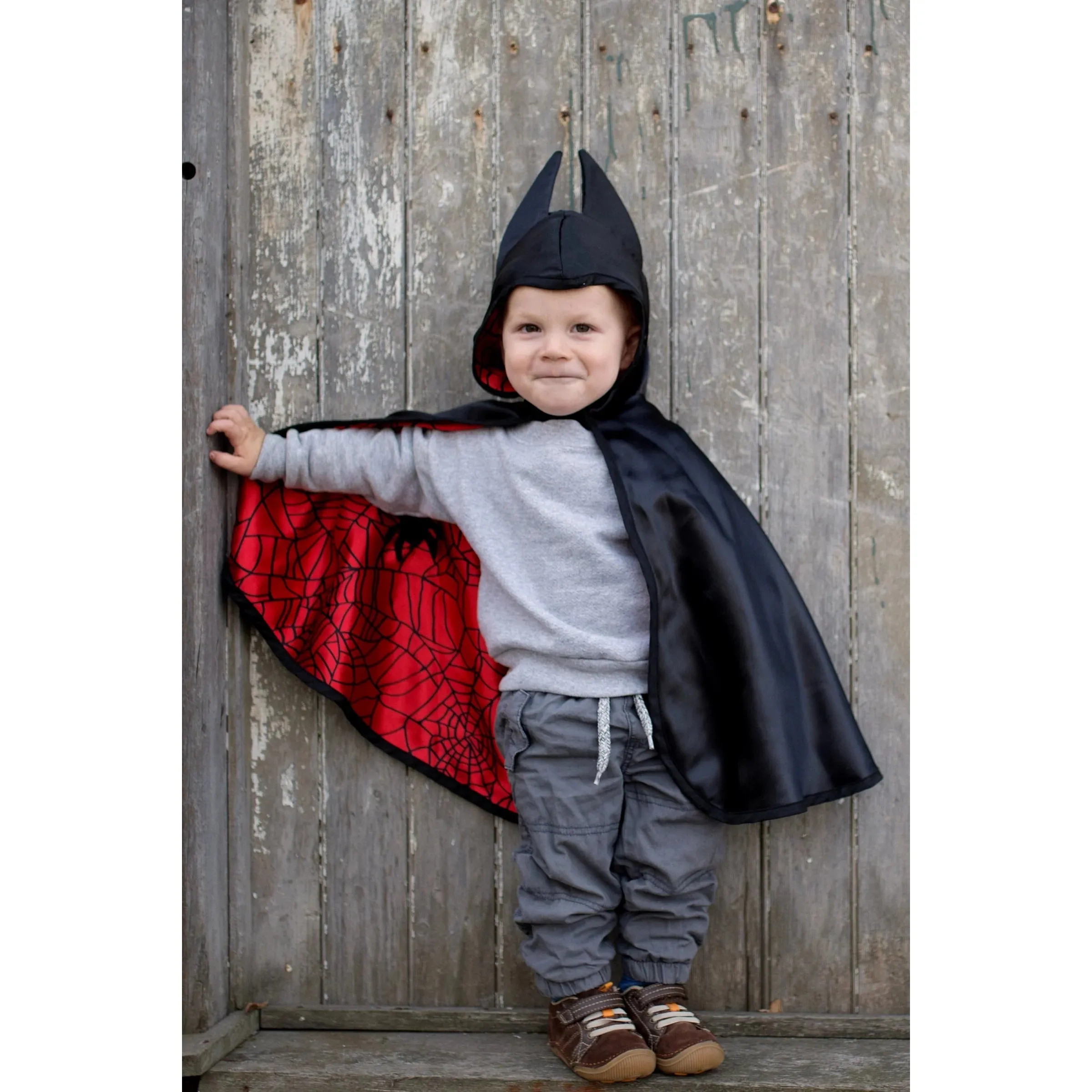 Great Pretenders Reversible Spider & Bat Cape