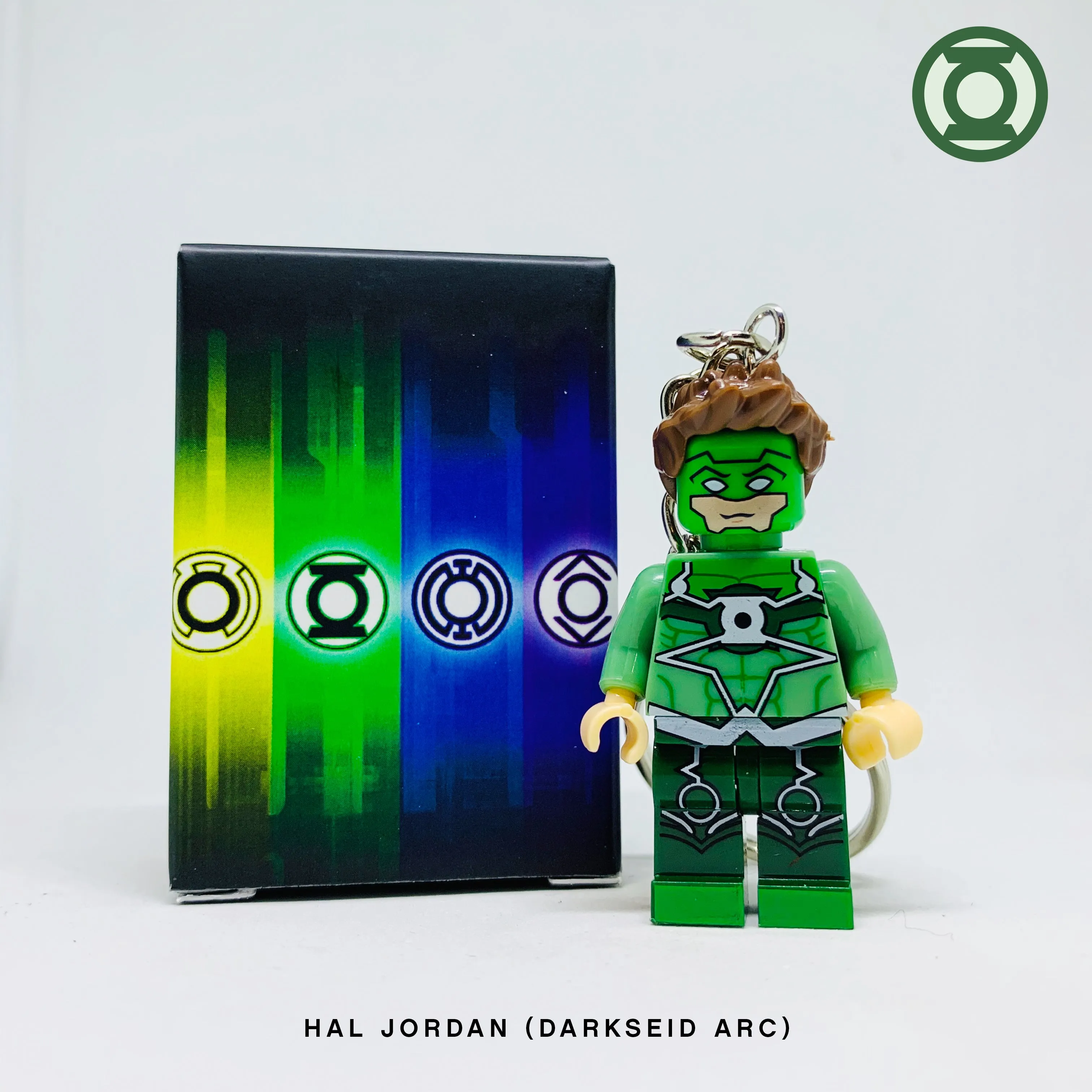 Hal Jordan (Darkseid War) Custom Minifigure Keychain