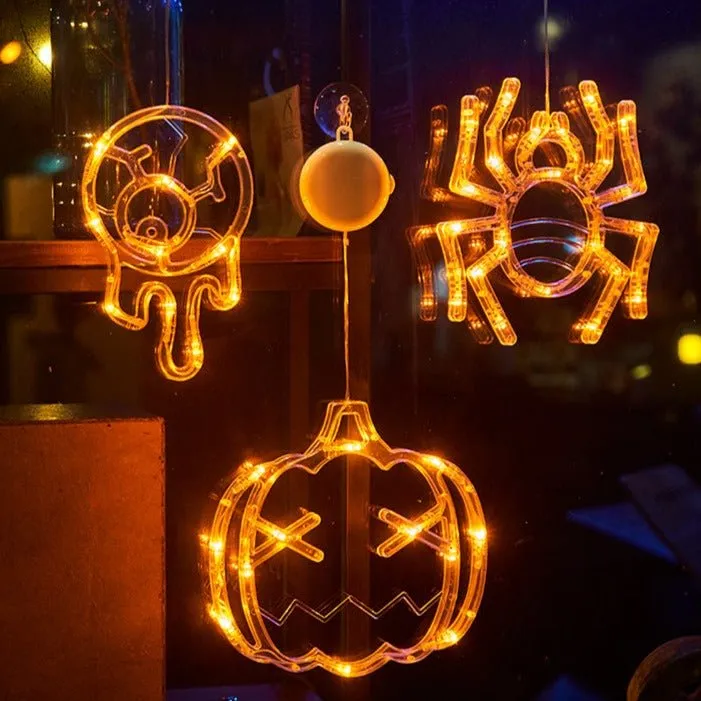 Halloween LED Lights Window Decor