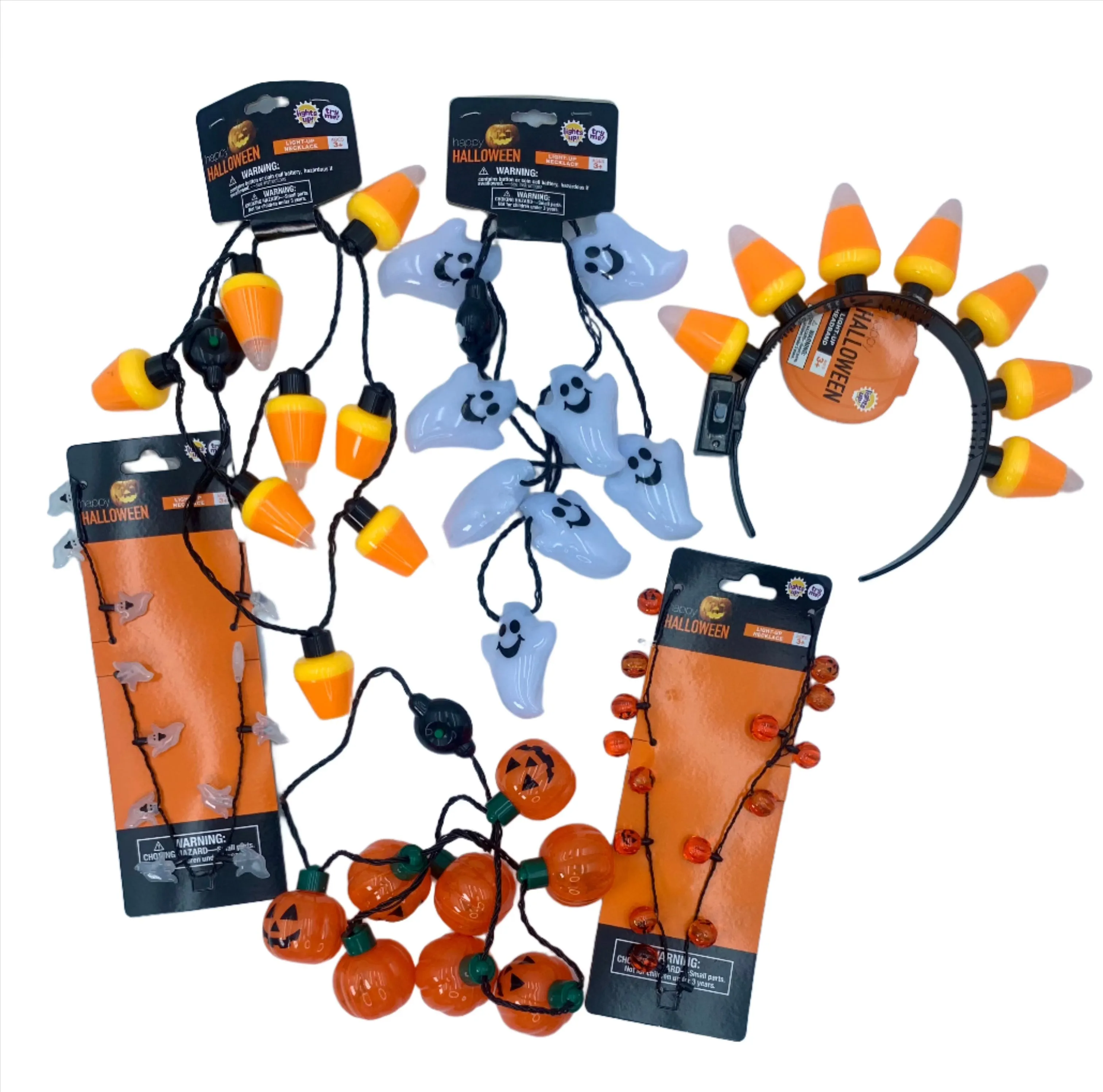 Halloween Light Up Wearables,  Assorted Box