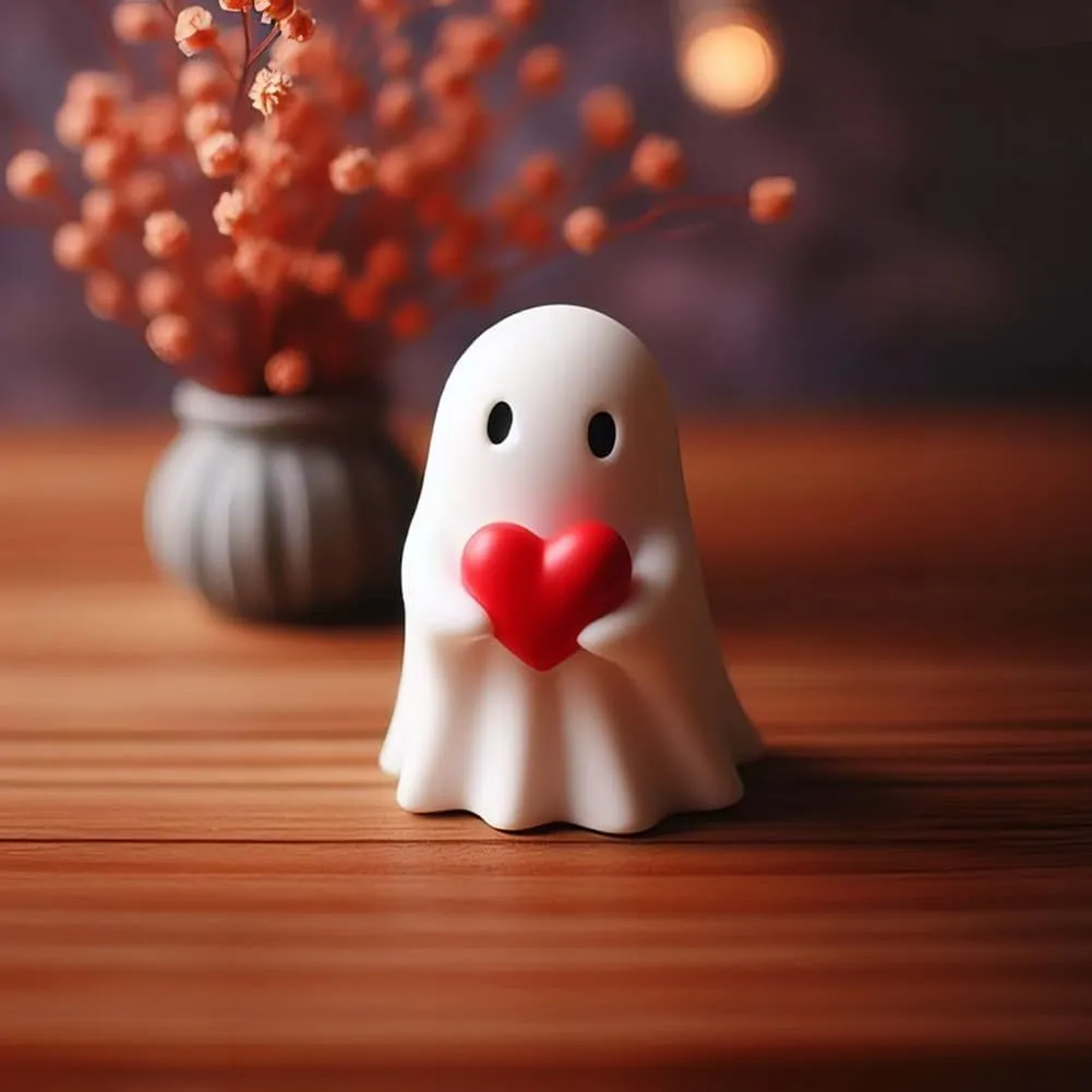 Halloween Middle Finger Ghost Ornament