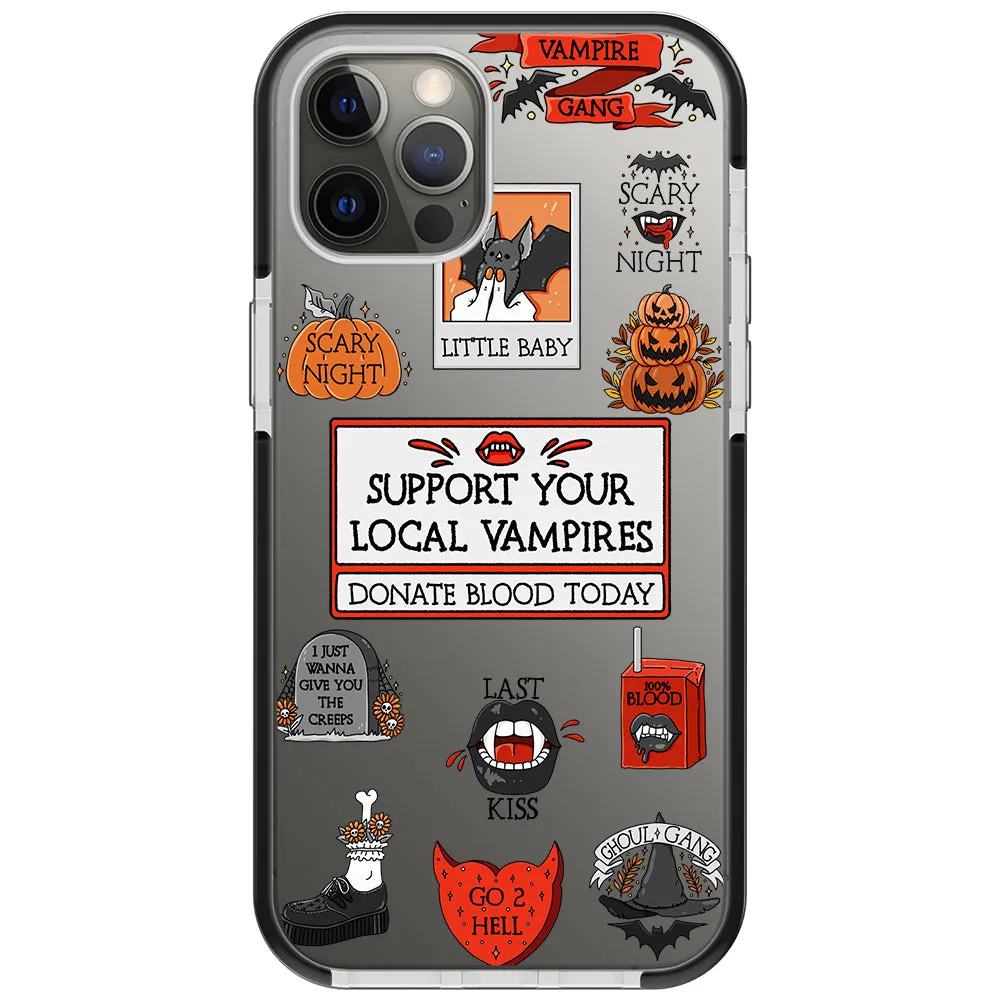 Halloween Stickers Phone Case