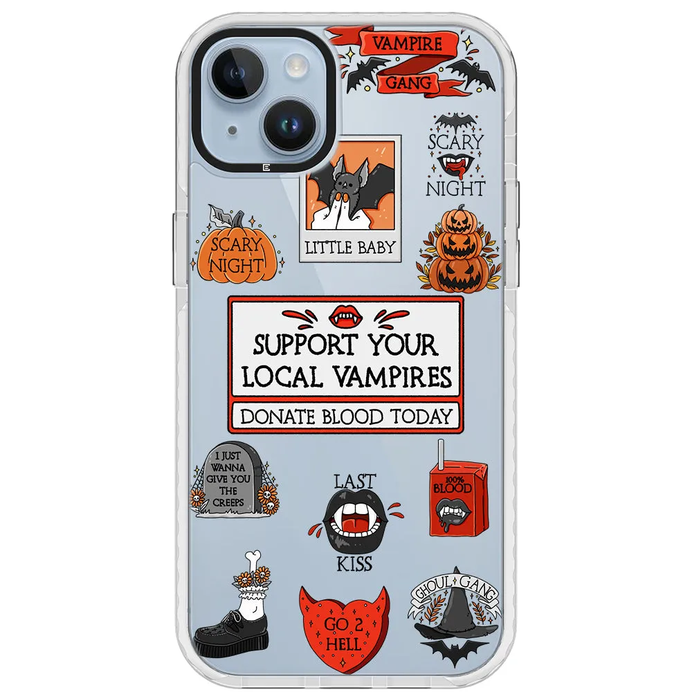 Halloween Stickers Phone Case