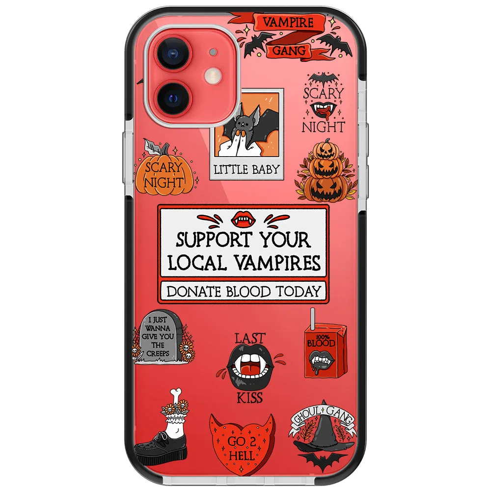 Halloween Stickers Phone Case