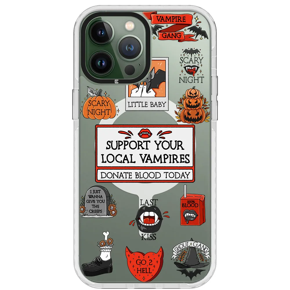 Halloween Stickers Phone Case