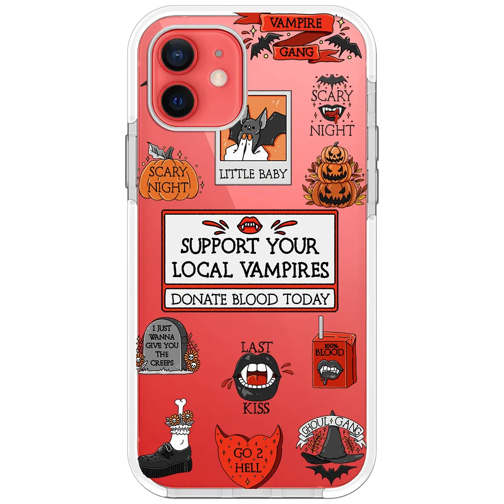 Halloween Stickers Phone Case