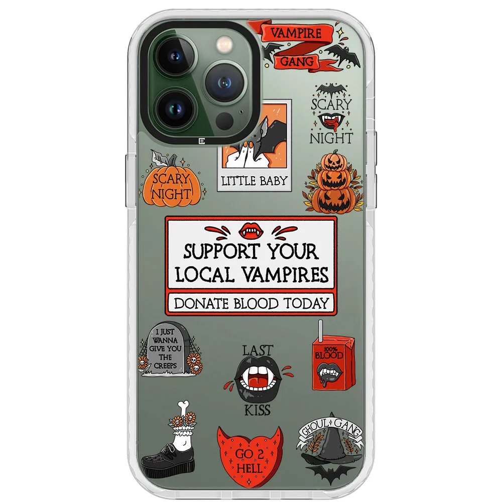 Halloween Stickers Phone Case