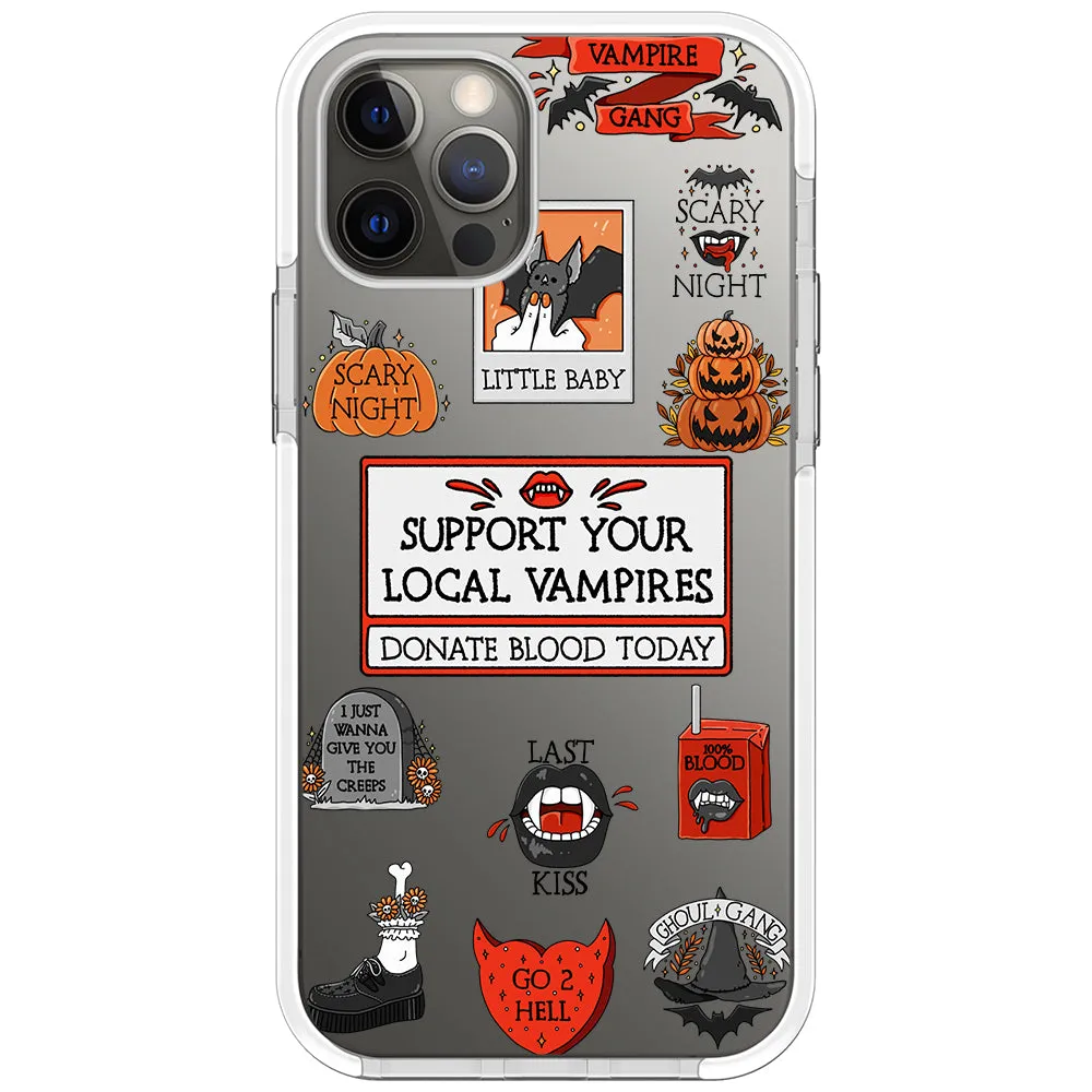 Halloween Stickers Phone Case