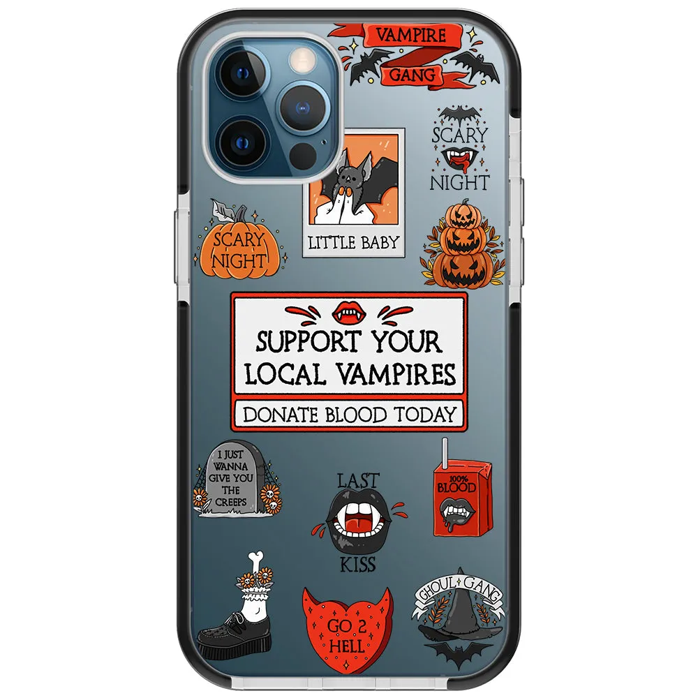 Halloween Stickers Phone Case