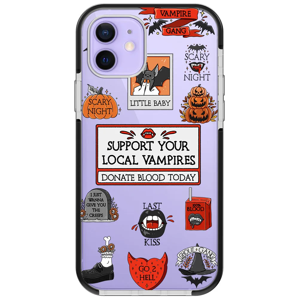 Halloween Stickers Phone Case