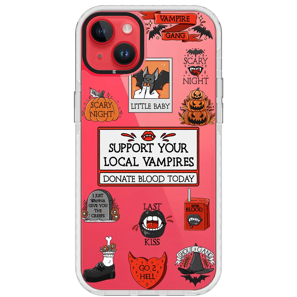 Halloween Stickers Phone Case