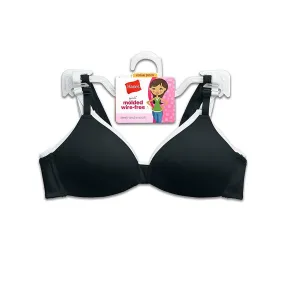 Hanes Girls' Little Girls' 2-Pack Molded Wirefree Bra