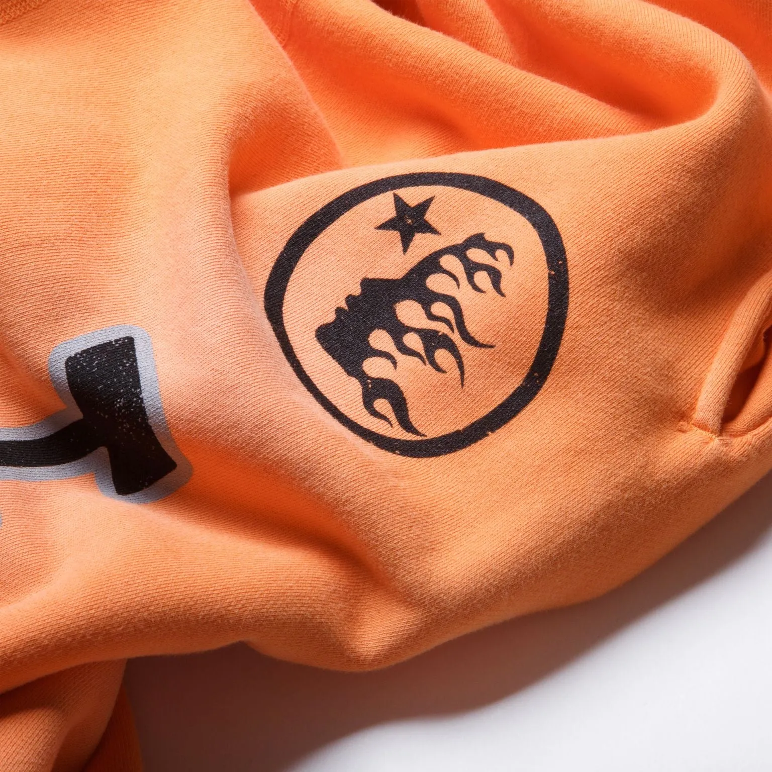 Hellstar Flare Bottom Sweatpants Fire Orange