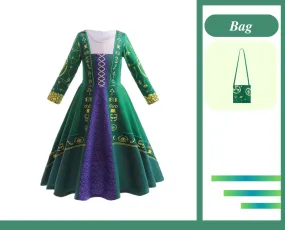 Hocus Pocus Winifred Sarah Inspired Girls Dress