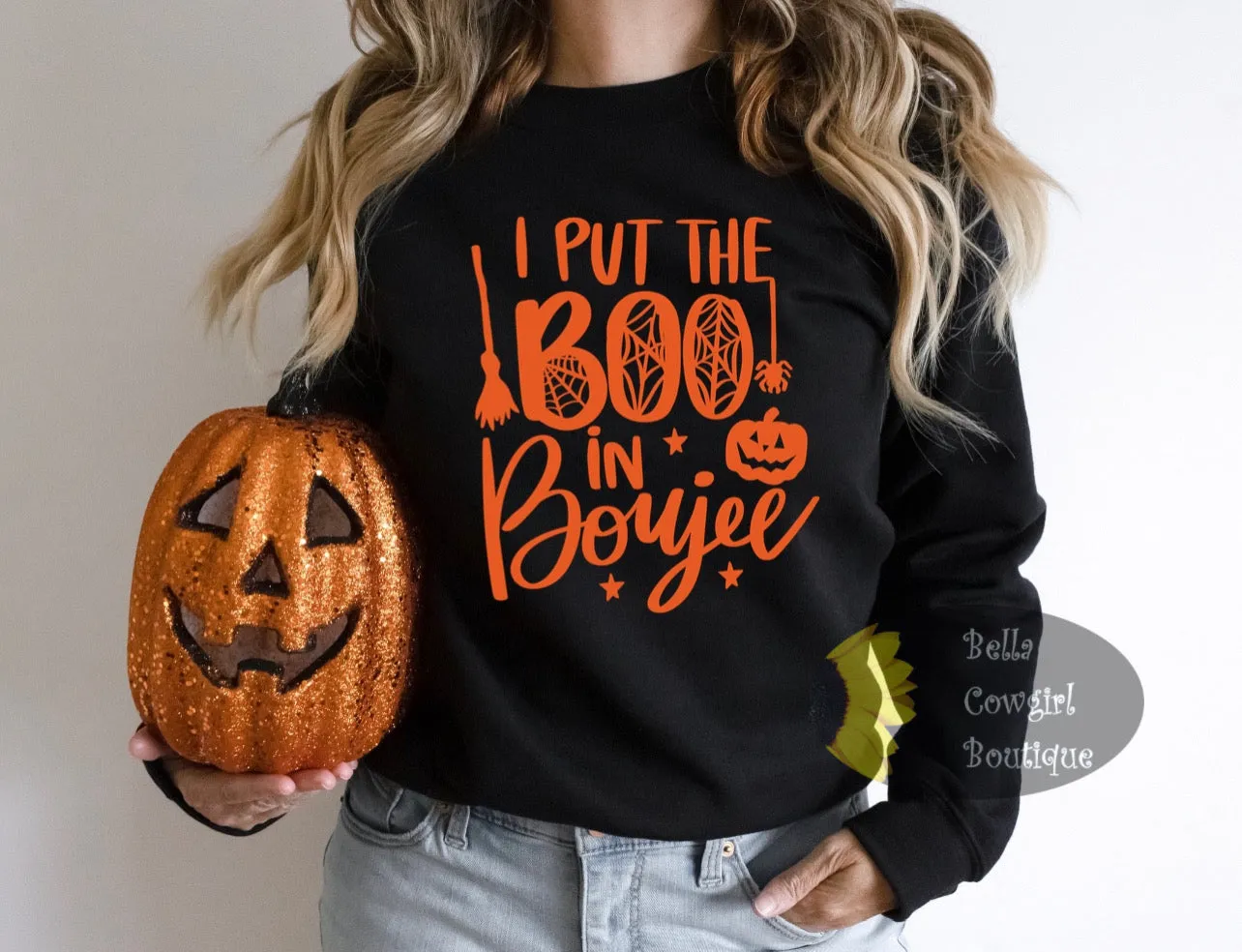 I Put The Boo In Boujee Halloween Sweatshirt