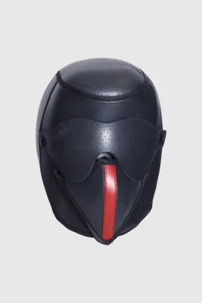 Kinky Vegan Leather Mask w/ Detachable Mouth Cover