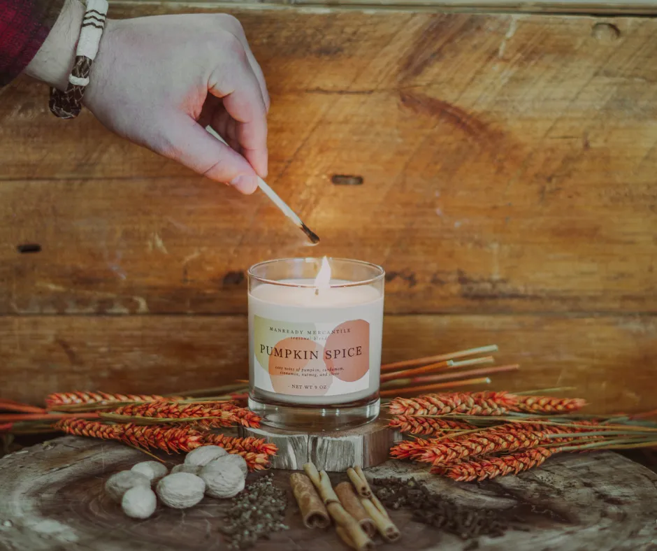 Limited Edition Candle | Pumpkin Spice | Manready Mercantile