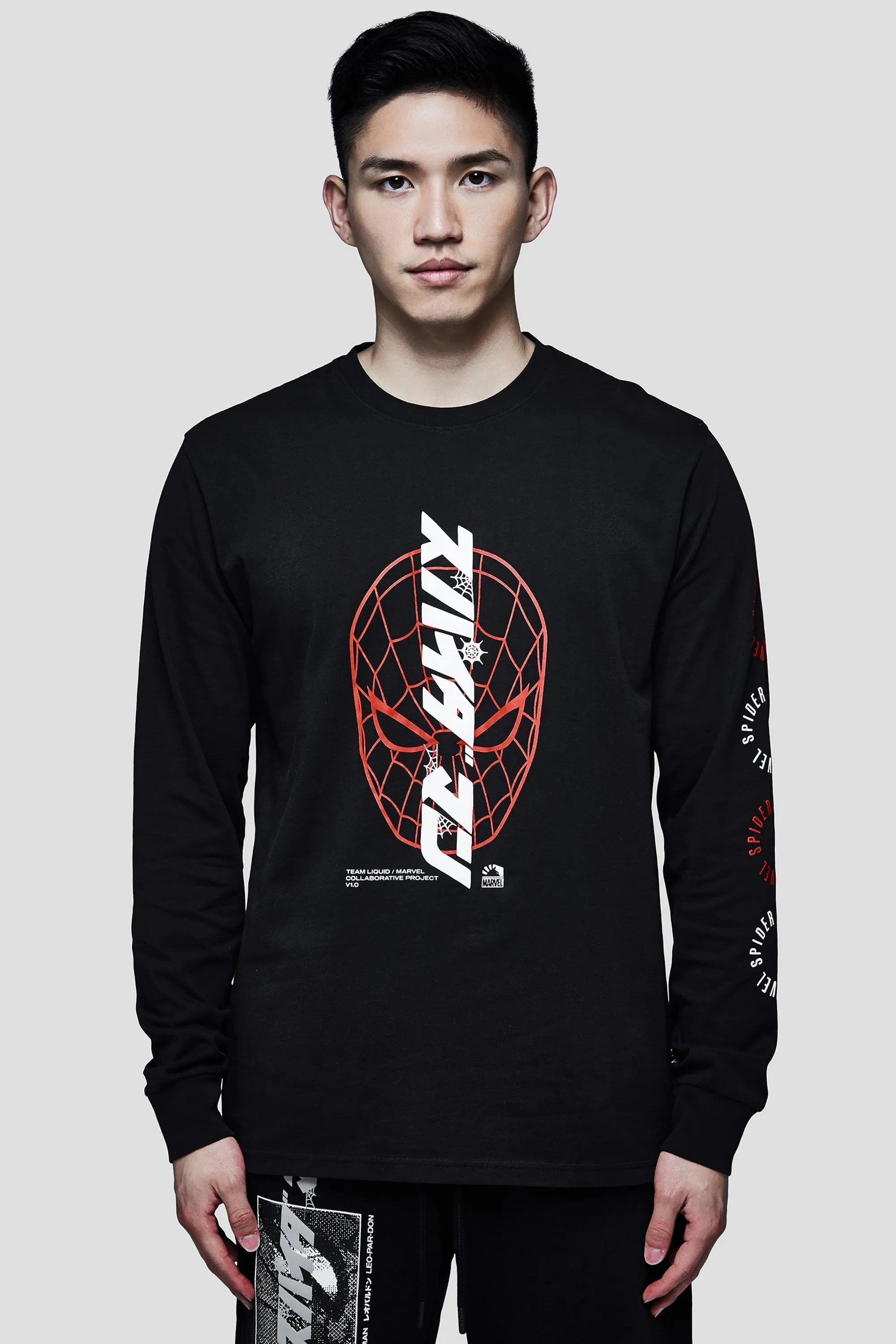 LIQUID x MARVEL SPIDER-MAN TECH LONG SLEEVE TEE