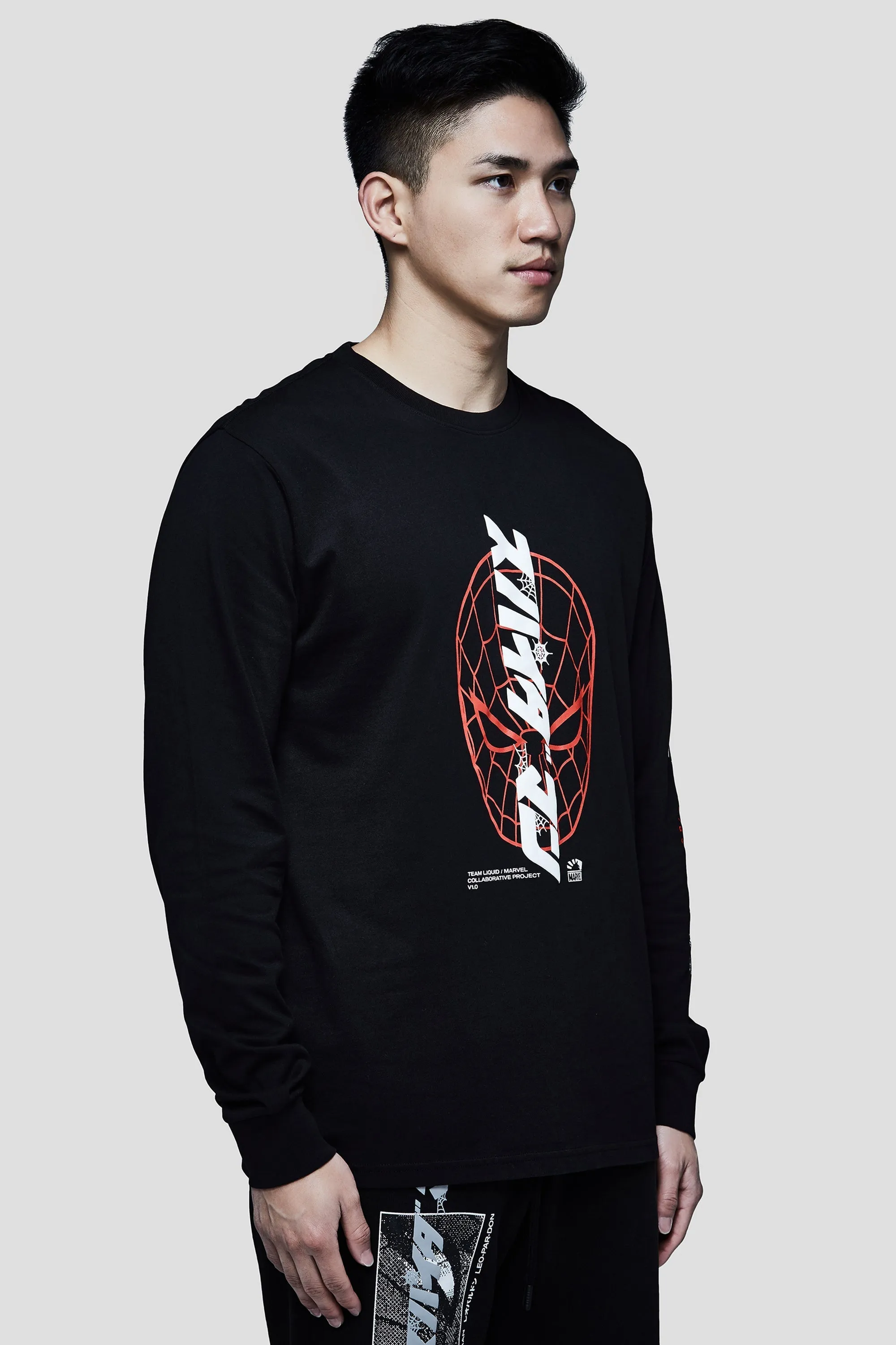 LIQUID x MARVEL SPIDER-MAN TECH LONG SLEEVE TEE