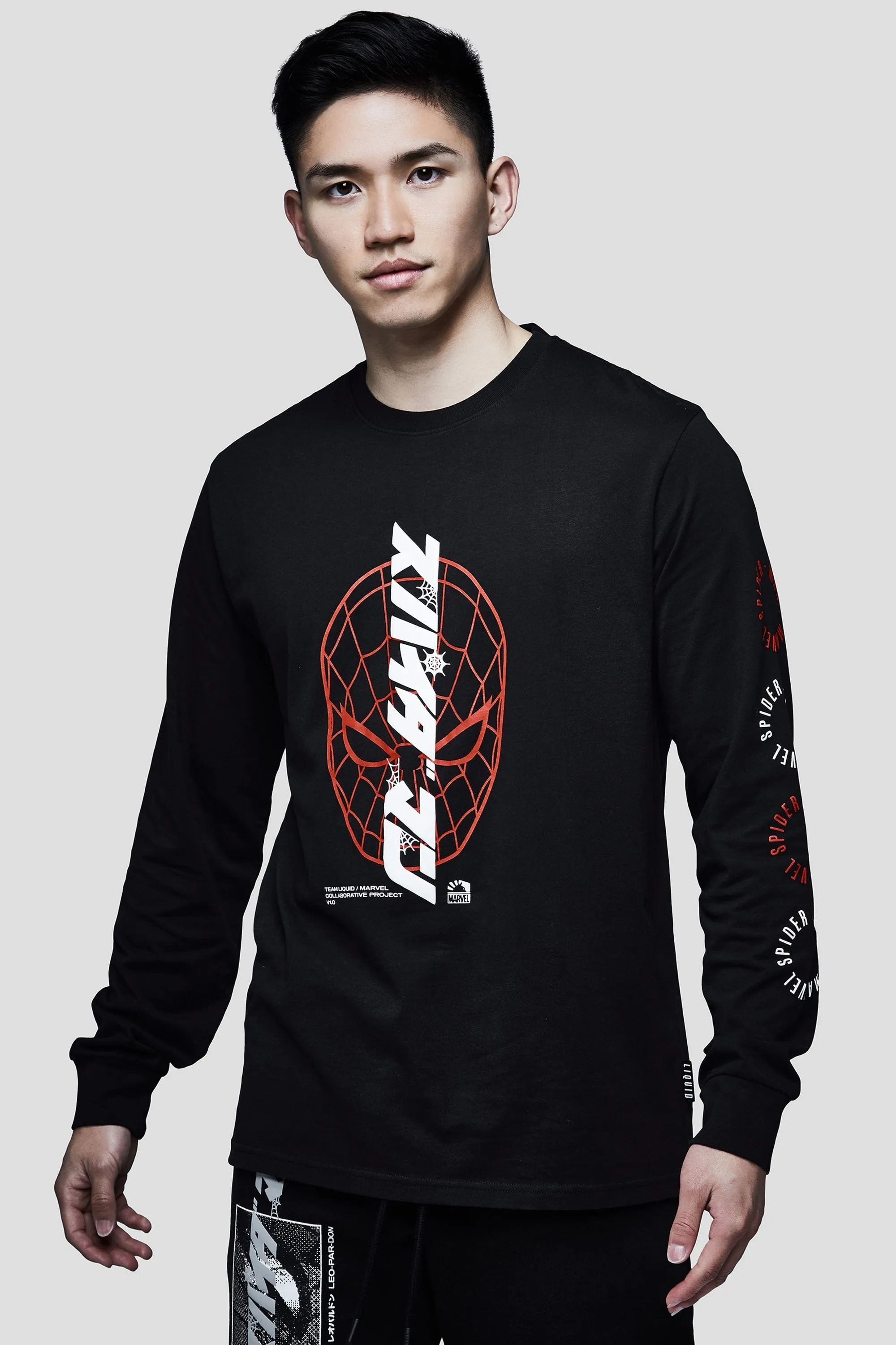 LIQUID x MARVEL SPIDER-MAN TECH LONG SLEEVE TEE