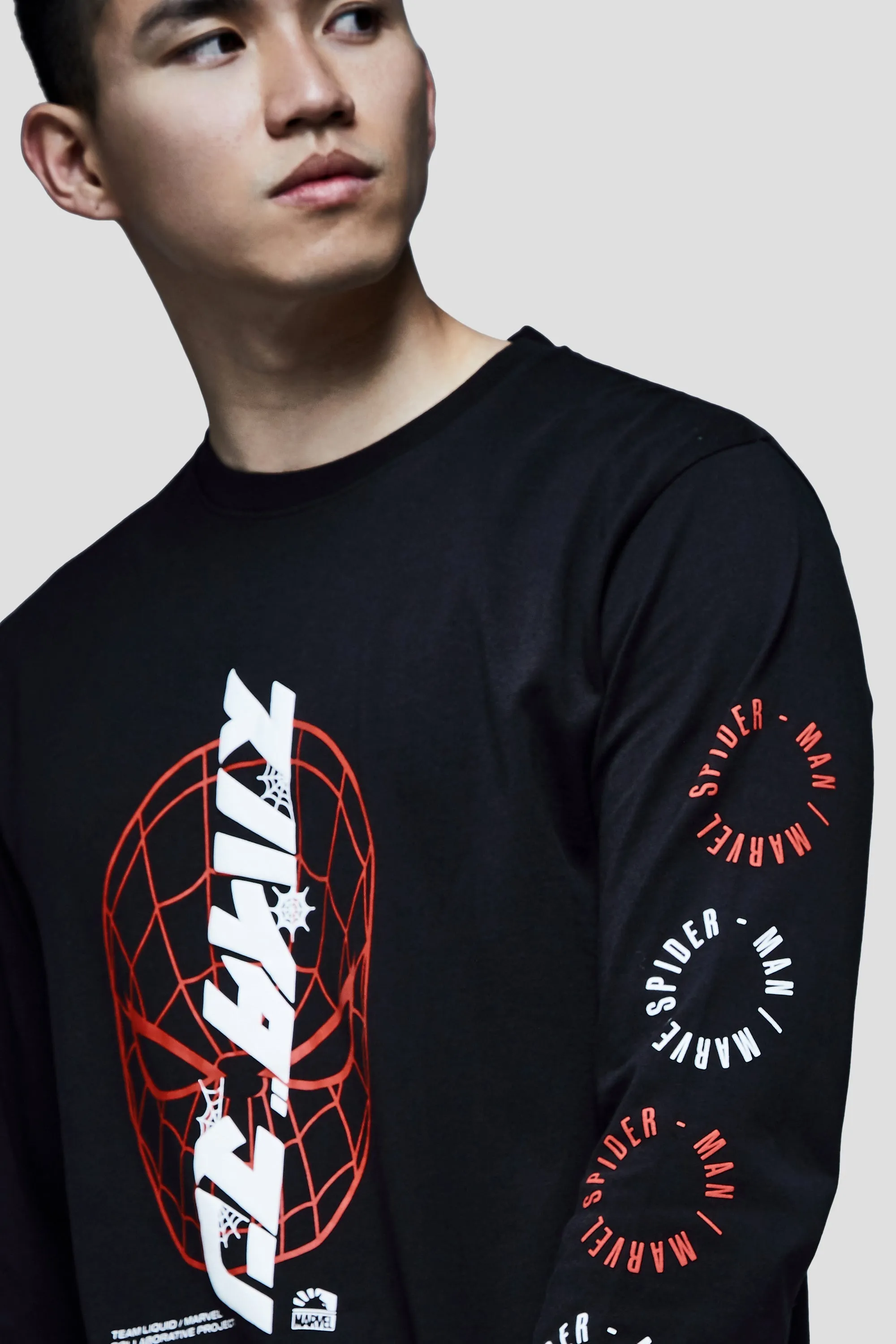 LIQUID x MARVEL SPIDER-MAN TECH LONG SLEEVE TEE