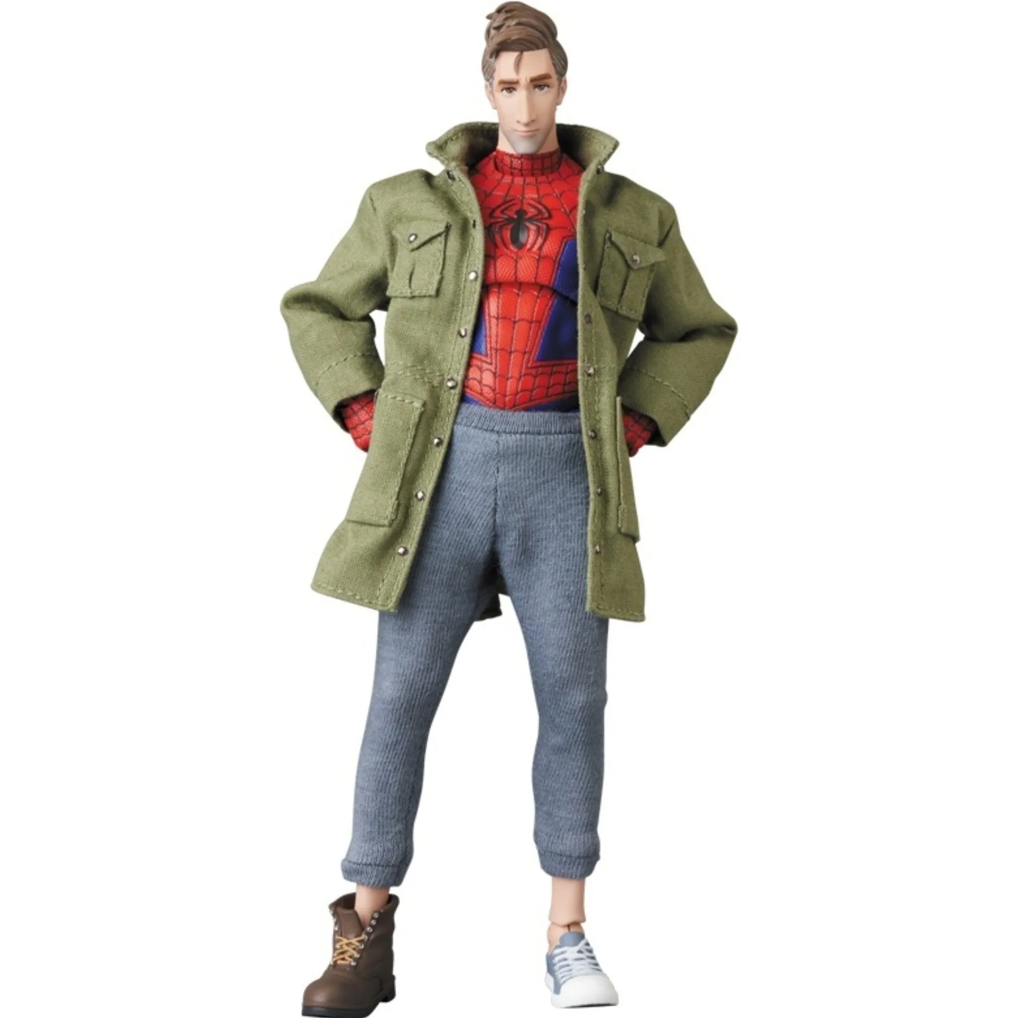 MAFEX Into the Spider-Verse #235 Spider-Man Peter B. Parker (Renewal Version)