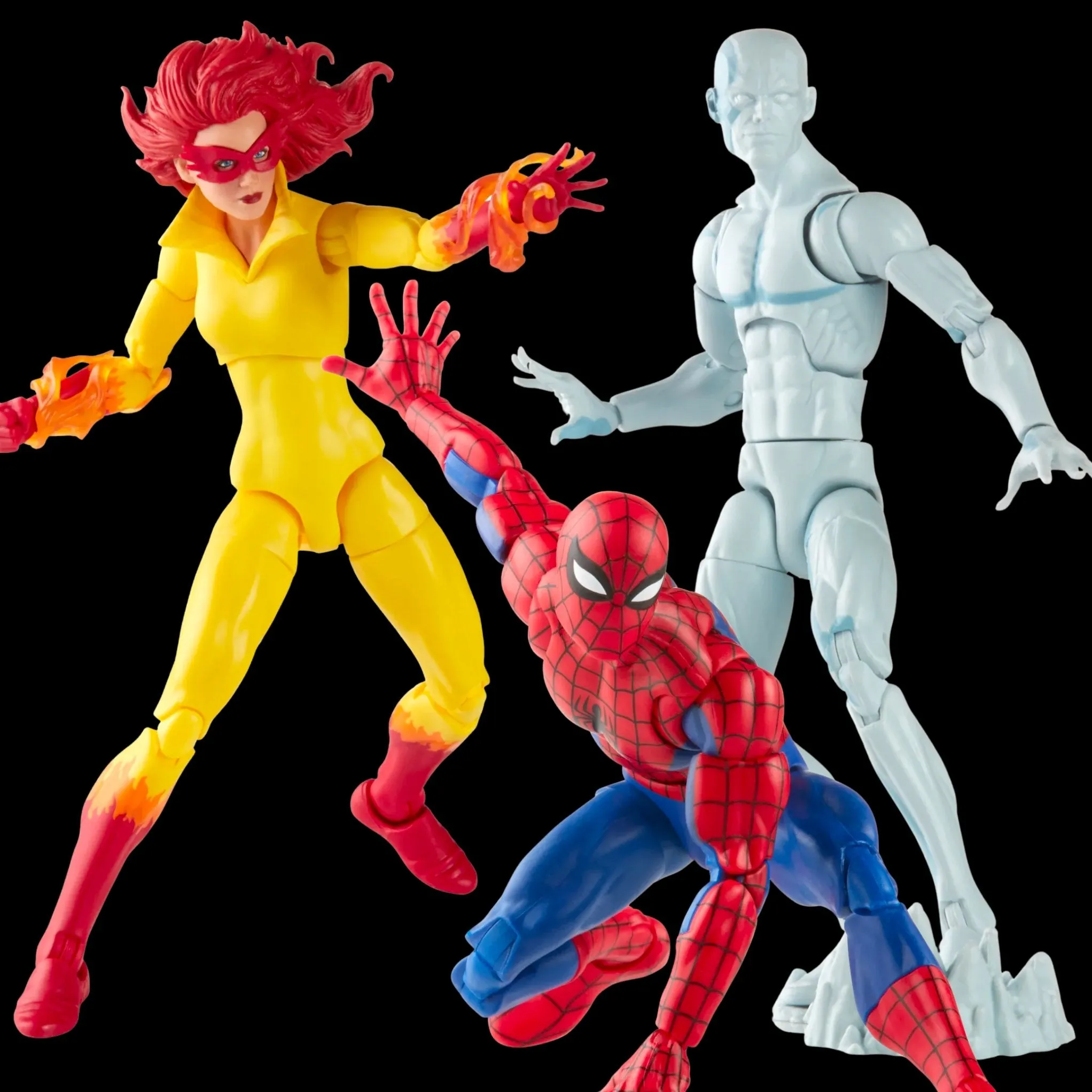 Marvel Legends Exclusive Spider-Man and His Amazing Friends 3-Pack