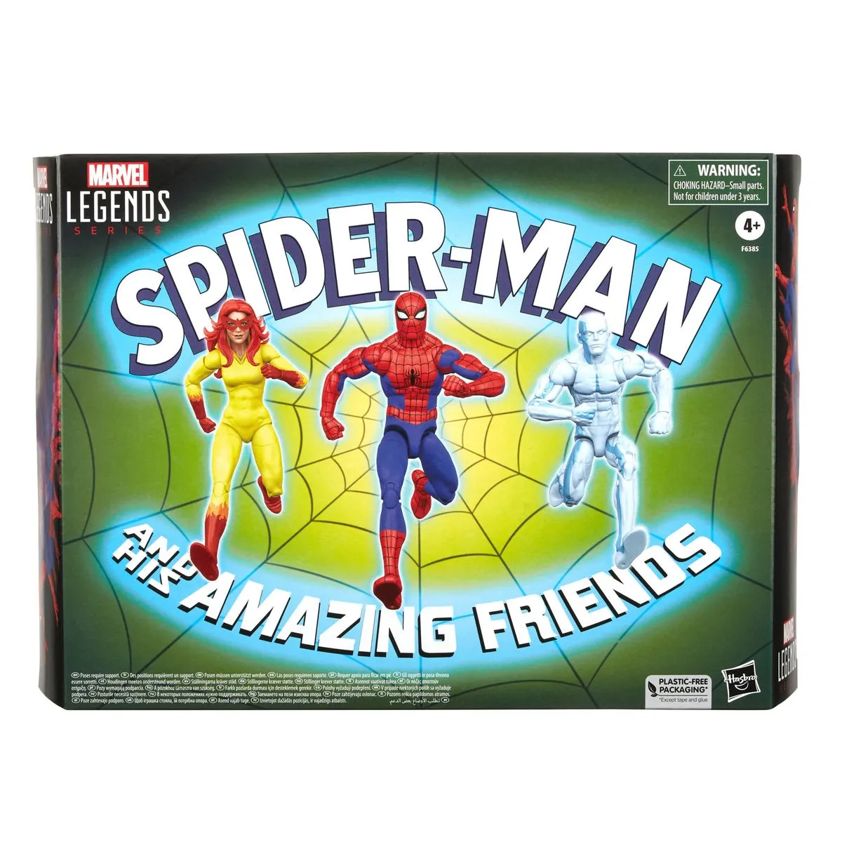 Marvel Legends Exclusive Spider-Man and His Amazing Friends 3-Pack