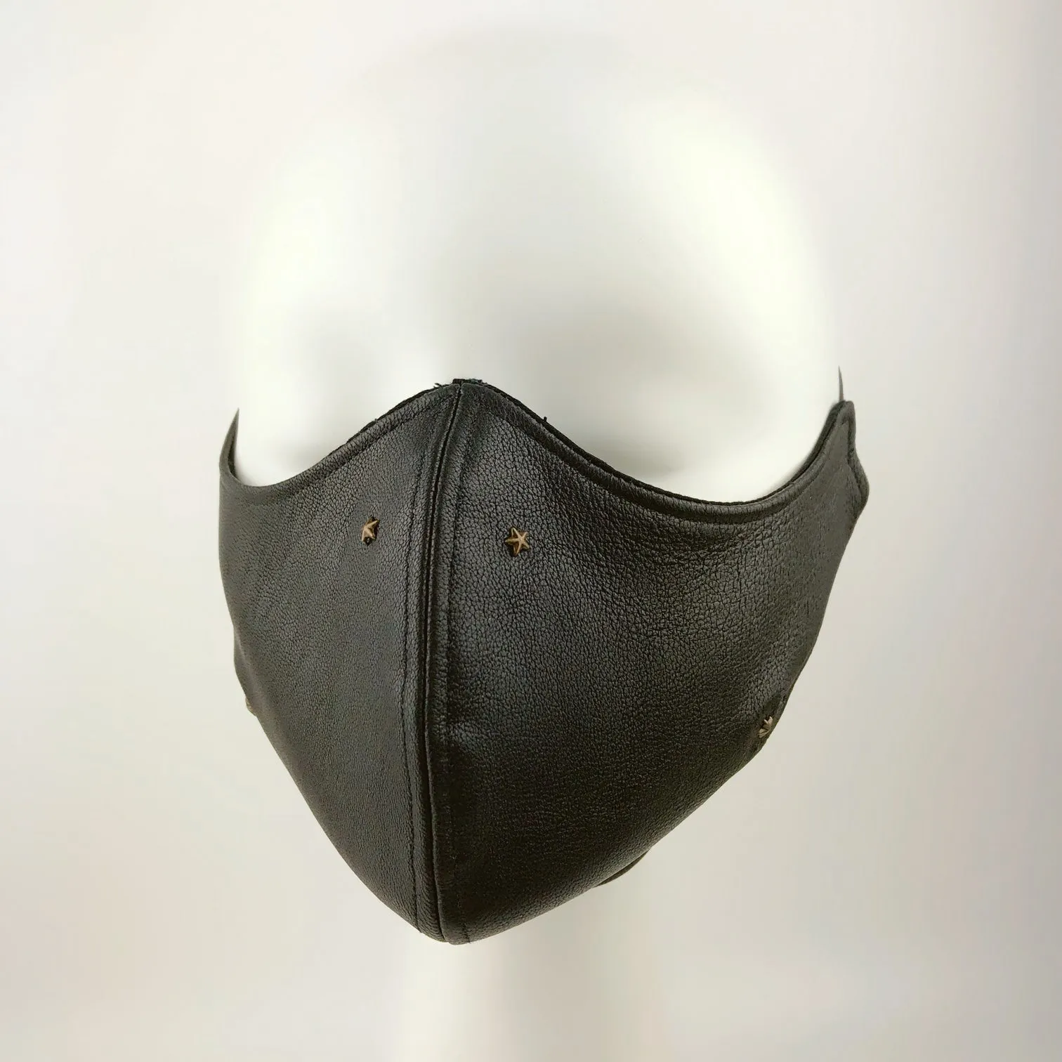 Mask 4 Protect Stars 100% Italian Leather Face Mask