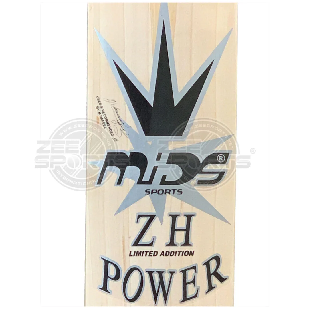 MIDS Cricket Bat ZH Power Limited Edition Custom Bat For M Hafeez