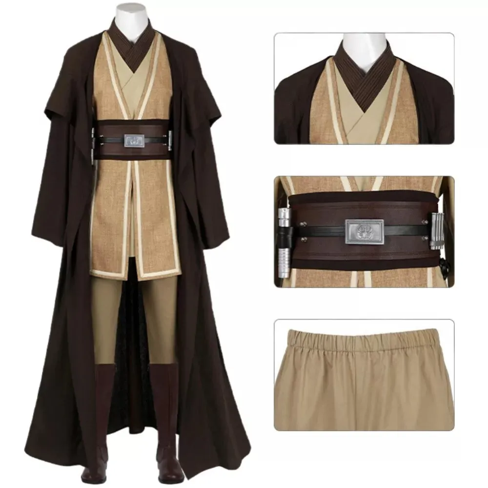 【New Arrival】Xcoser Star Wars: The Acolyte Sol Cosplay Costume Jedi Master Outfit Full Set