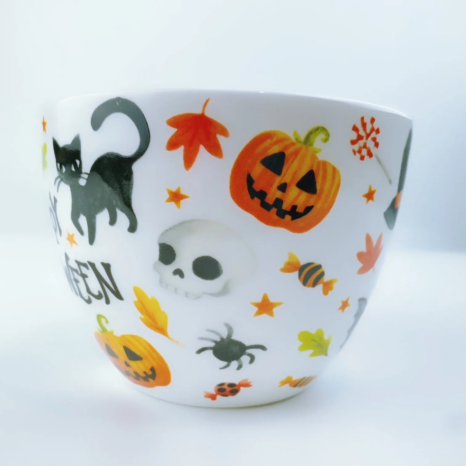 Portobello By Design Trick Or Treat Happy Halloween Bone China XL Coffee Mug Tea Cup