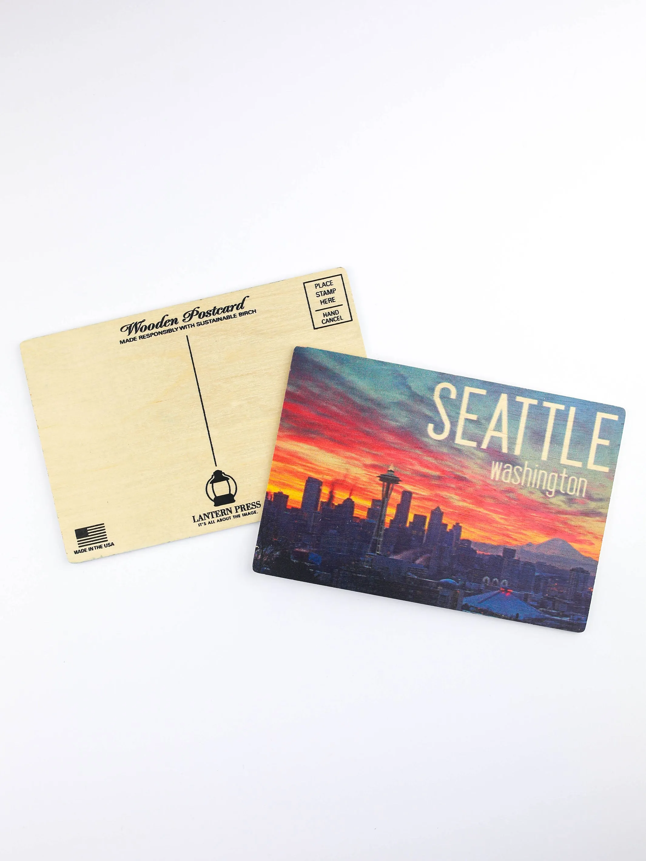 Postcards - Seattle Rainier and Sunrise