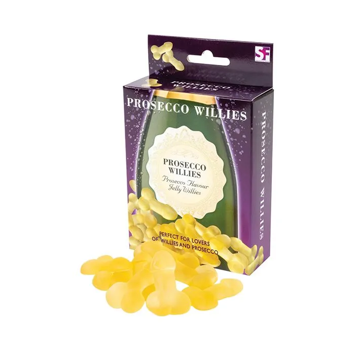 Prosecco Willies Penis Shape Gummies - Champagne