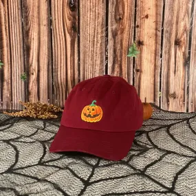 Pumpkin Jack O'lantern Baseball Hat