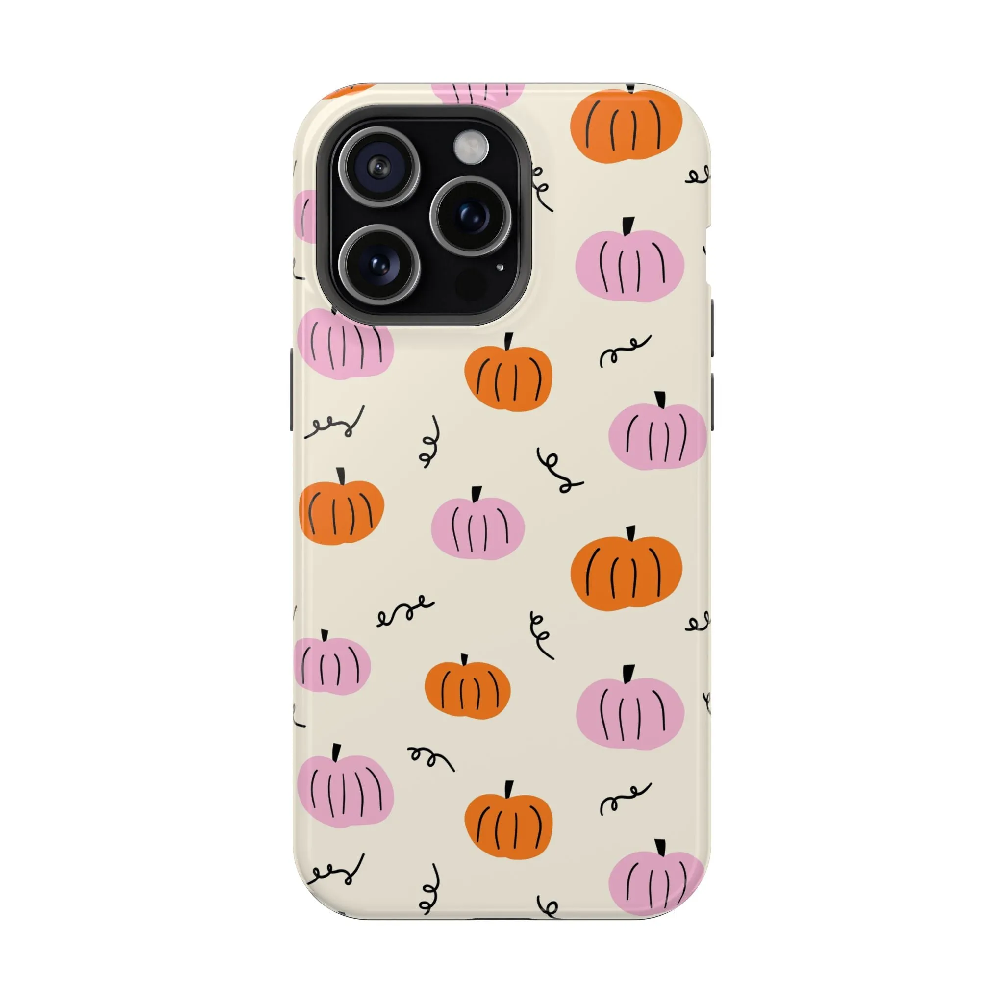 Pumpkin Pop | Beige Fall Case