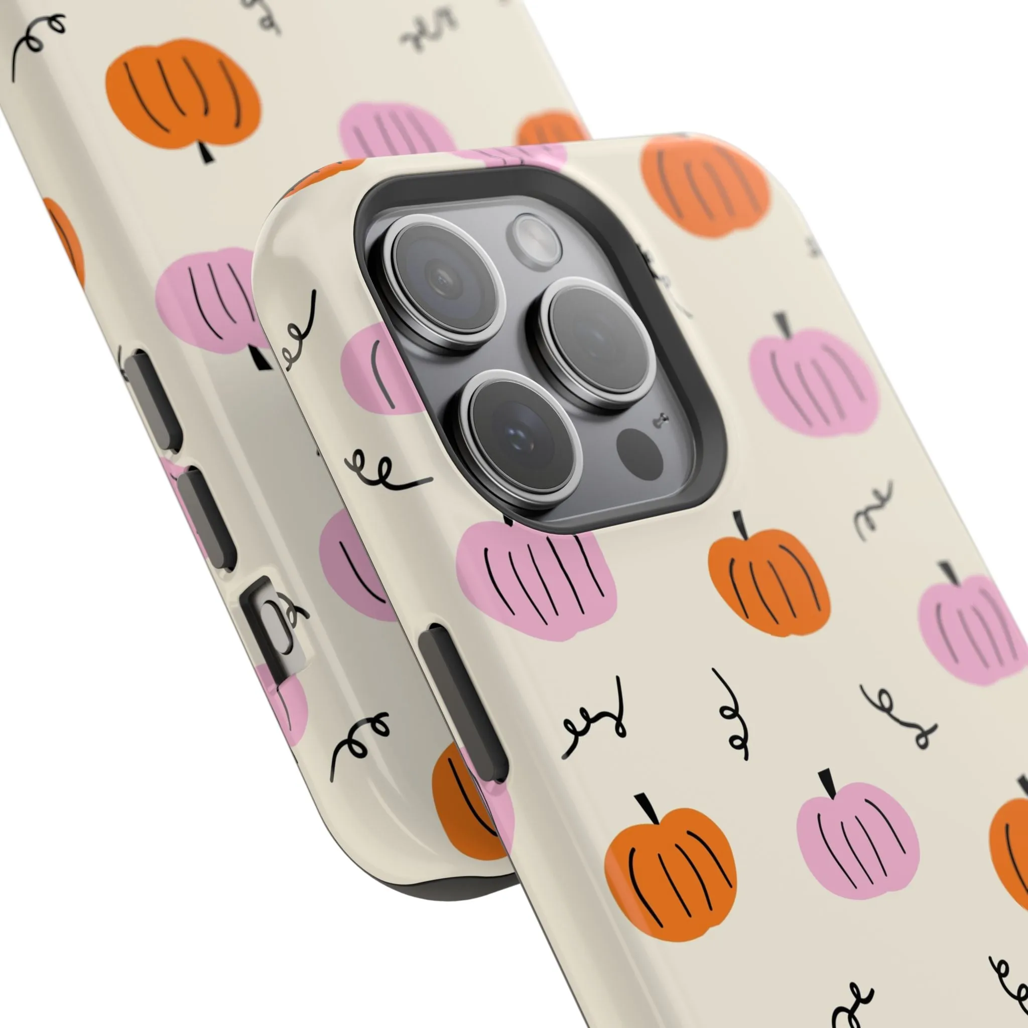 Pumpkin Pop | Beige Fall Case