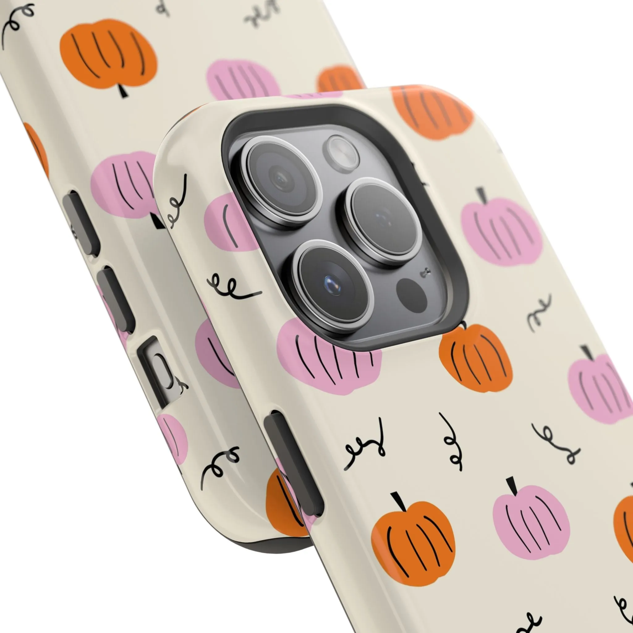 Pumpkin Pop | Beige Fall Case