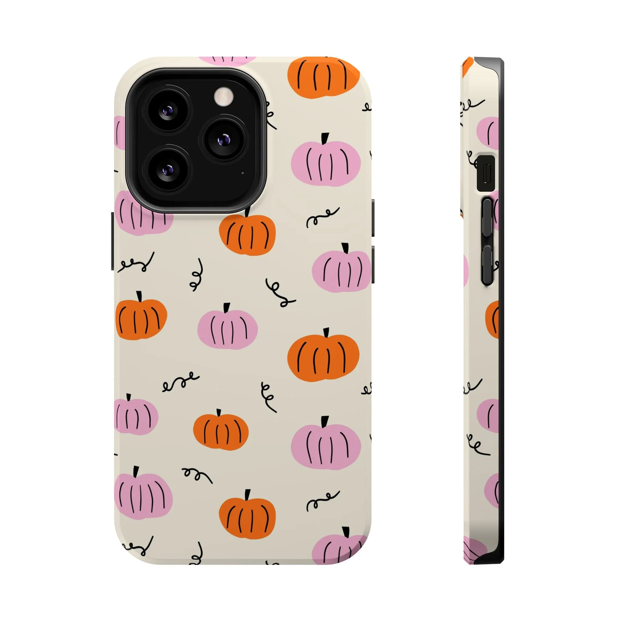 Pumpkin Pop | Beige Fall Case