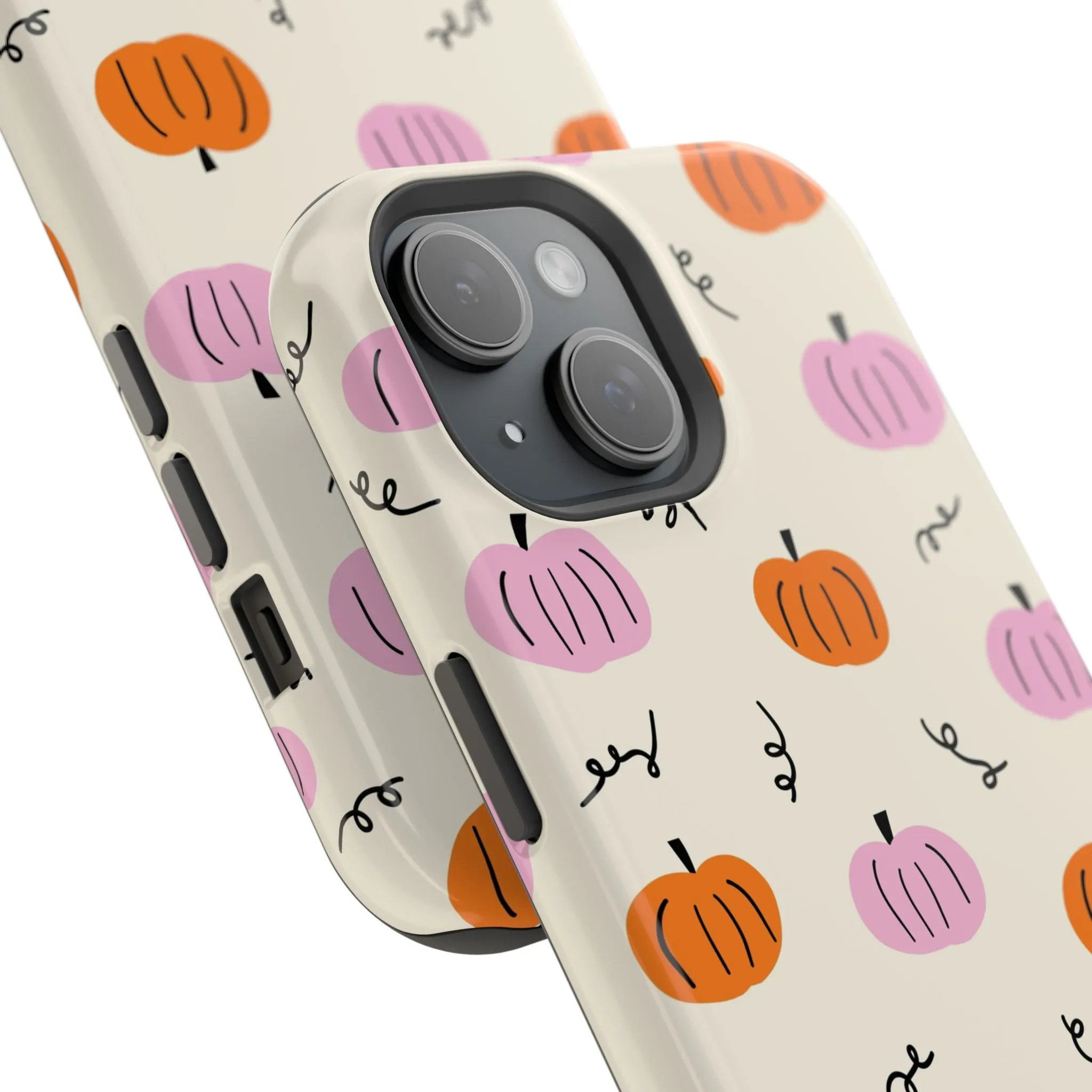 Pumpkin Pop | Beige Fall Case