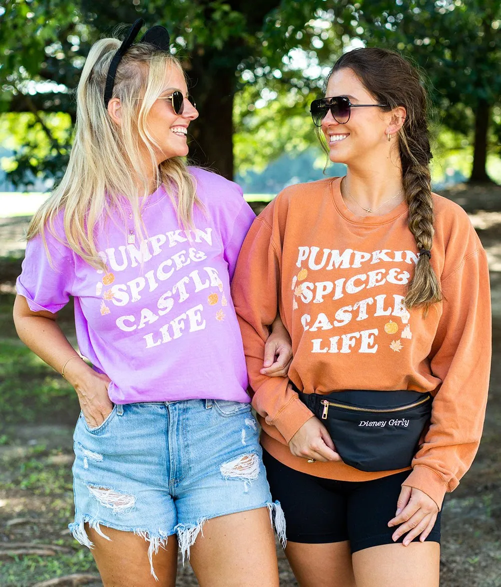 'Pumpkin Spice & Castle Life' T-Shirt