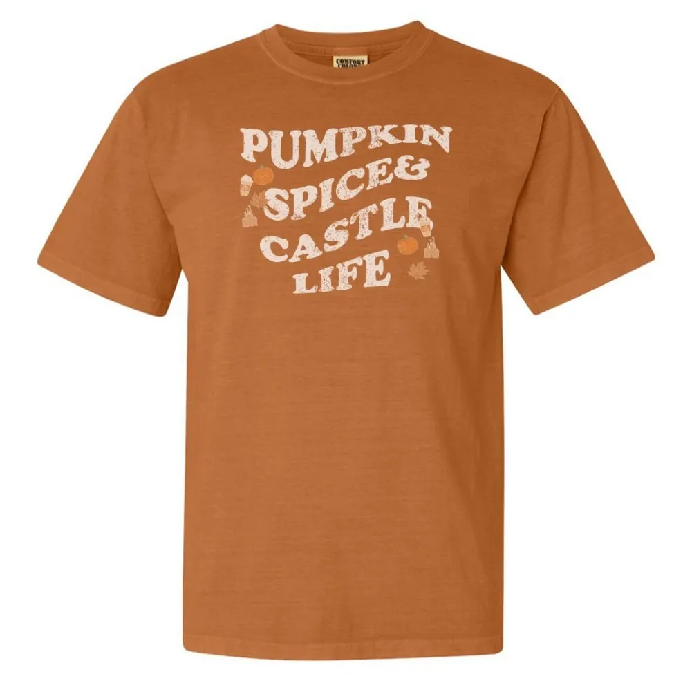 'Pumpkin Spice & Castle Life' T-Shirt