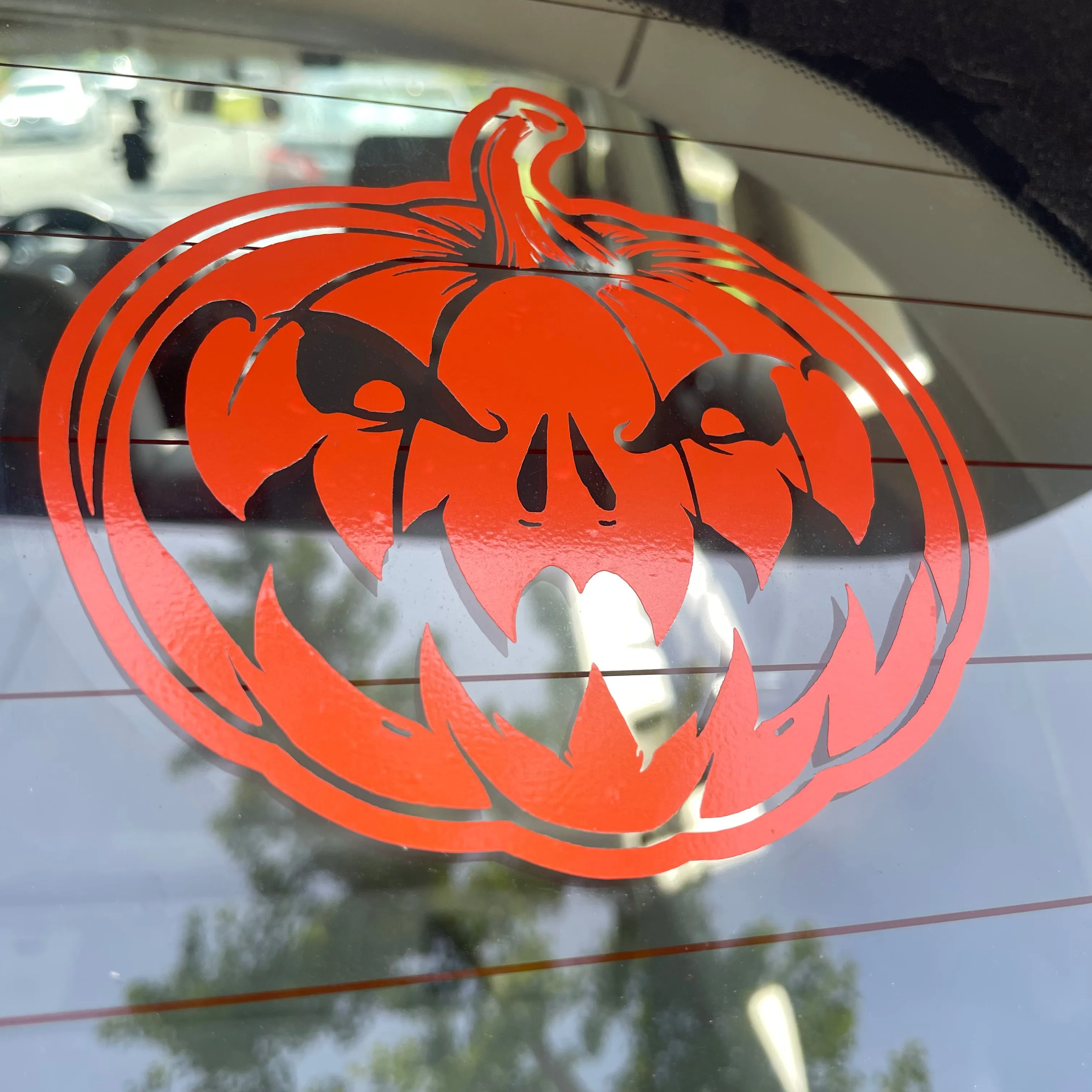 Pumpkin Vinyl Decal Sticker