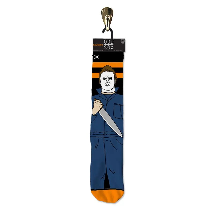 "Michael Myers" Cotton Crew Socks by ODD Sox