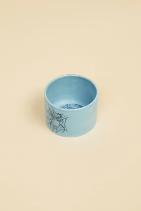 Radiall Kumo Dokuro Wheel Guinomi Sake Cup - Blue