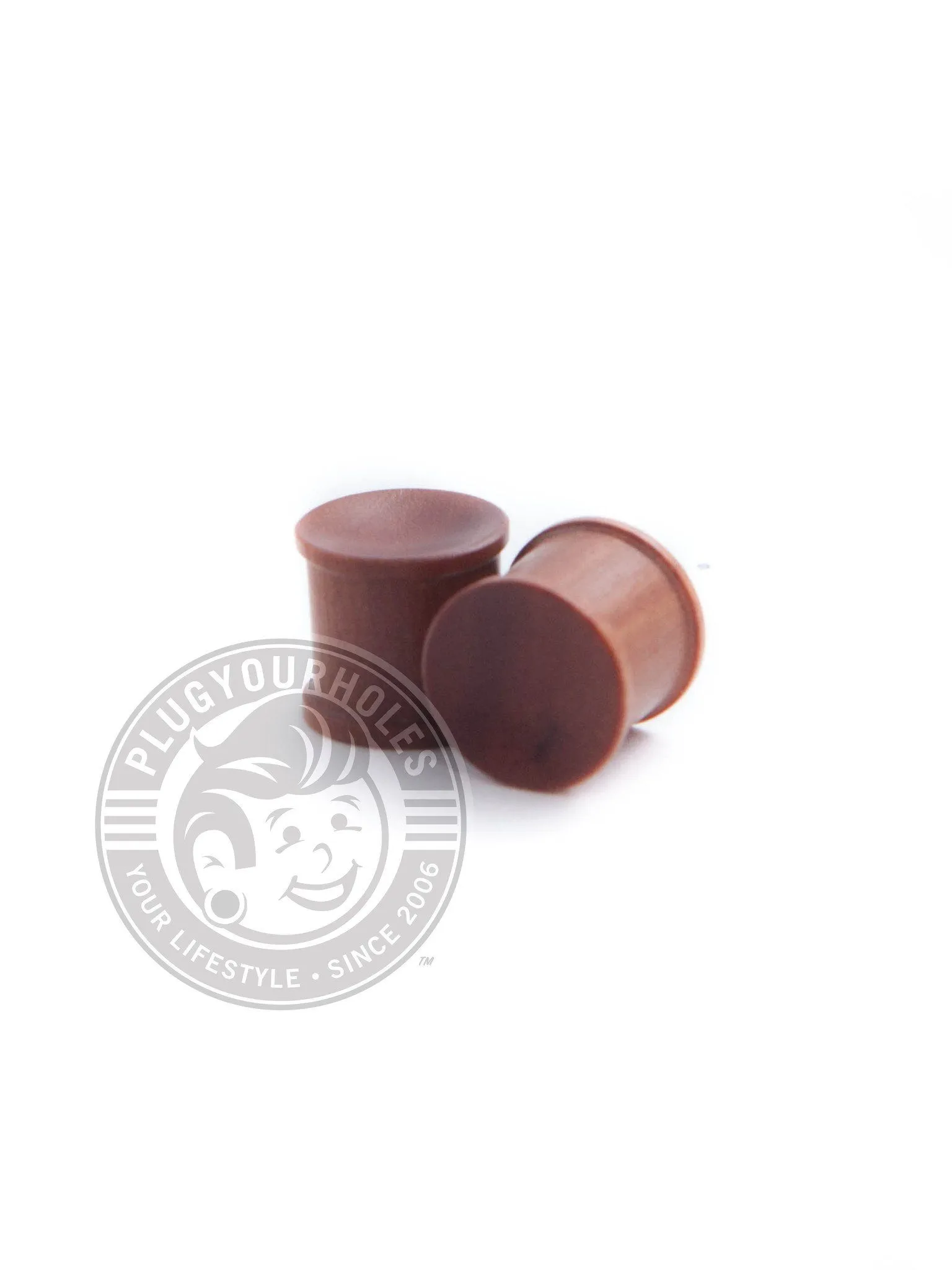 Saba Wood Concave Plugs