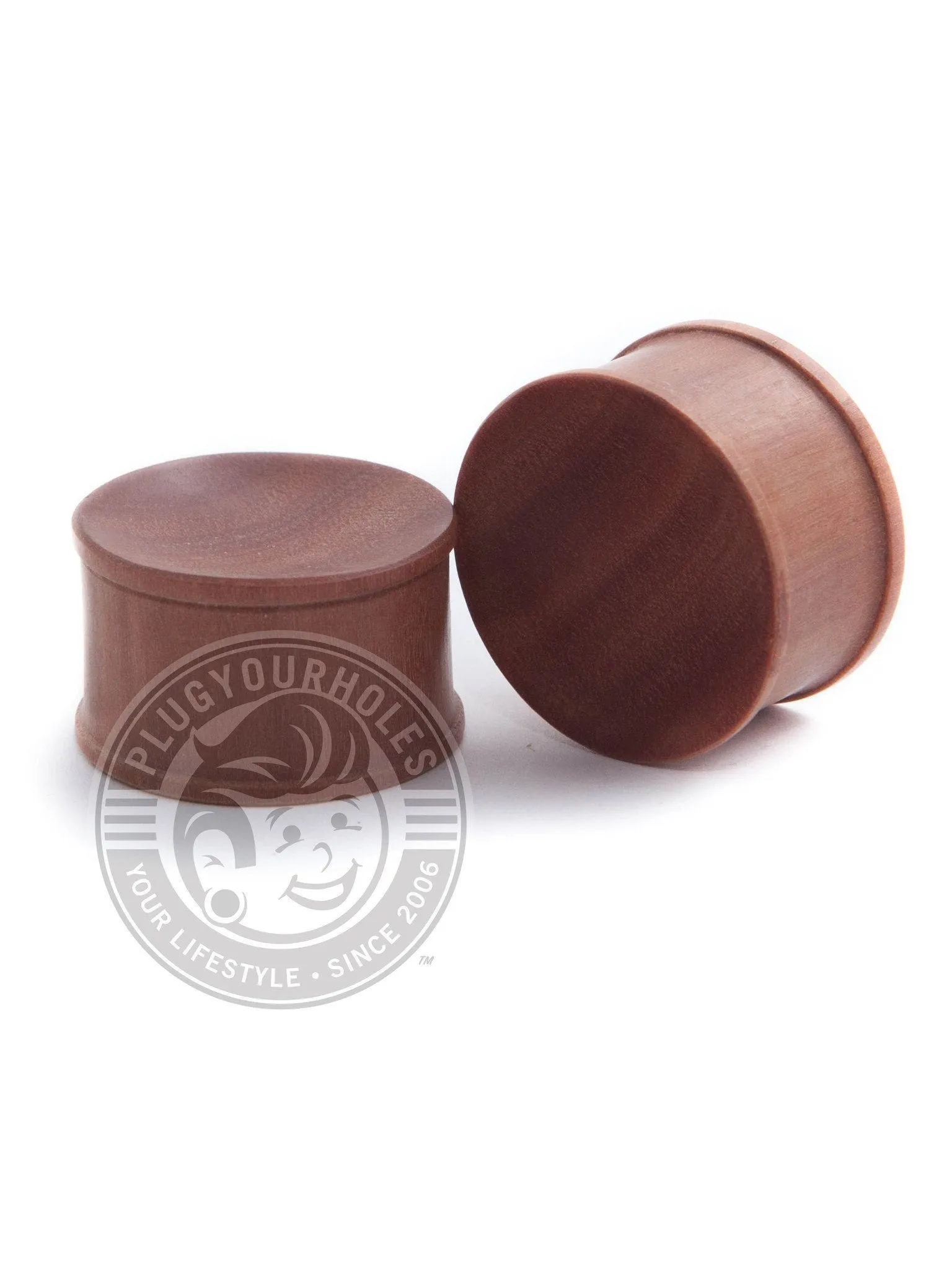 Saba Wood Concave Plugs