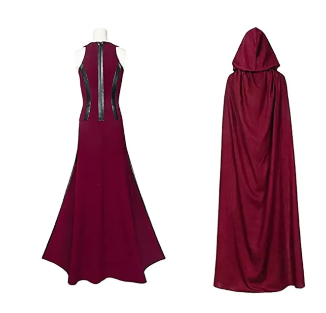 Scarlet Witch Cosplay Ensemble: Wanda Maximoff's Mystical Attire