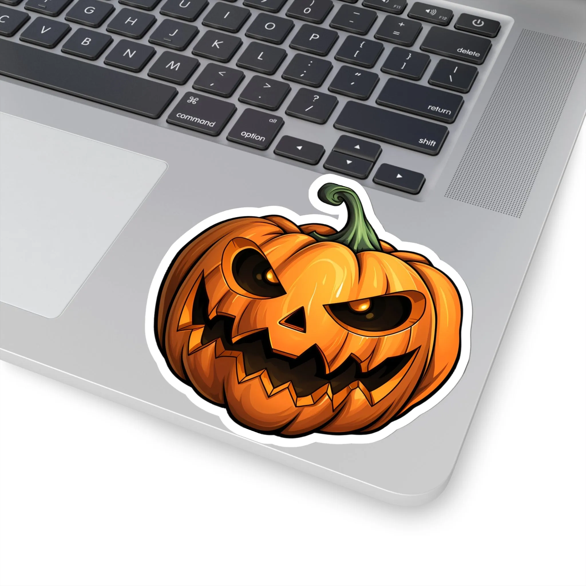 Scary Halloween Jack O Lantern Stickers - Perfect for Haunted Fun