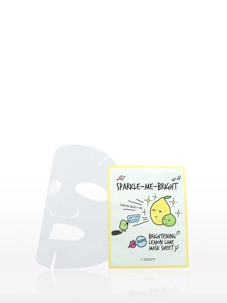 Sparkle-Me-Bright Brightening Lemon Lime Mask (10 Sheets)